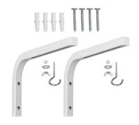 Limtula L Shaped Projector Screen Ceiling Brackets Ceiling And Wall Mountable With Completely Installation Set