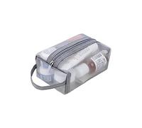 Limtula Large Clear Travel Toiletries Bag Clear- Plastic Cosmetic Makeup Bags Transparent Packing Organizer Storage Bag 3 Sizes