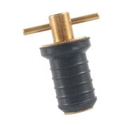 Limtula Lasting 3/4 Inch Boat Drain Plug Brass Rubber for Ships, A | Long Lasting, Marine Grade, Heavy Duty, Brass Rubber for Boats Ships, Leak Proof, Waterproof, Watertight Seal