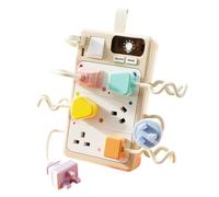 Limtula Learning Toy with Button Knob Practice, B
