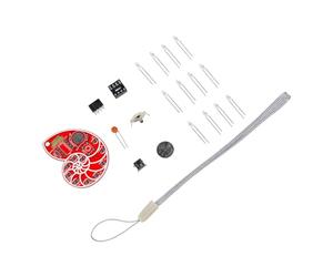 Limtula LED Running Light Project Set with PCB Board and Lanyard, A | Electronic Soldering Practice Set with PCB Board, LED Components and Lanyard for Circuit Learning Project Tasks