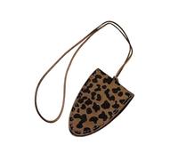Limtula Leopard Pattern Necklace Sturdy PU Leather Materials for the Modern Woman ' s Wardrobe Fashion Accessory Unique Designs Necklace