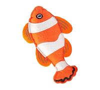 Limtula Life Like Fish Toy with Catmint Felt Fabric Fun Indoor Entertainment Chew Toy for Kittens Engagement Fun Teether Teething