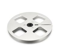 Limtula Lightweight Aluminum Take Up Spool 5 Inch 4 Hole Design For 1/4 Inch Tape Stability And Use Wind Resistant Hole Tape Reel