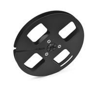 Limtula Lightweight Aluminum Take Up Spool 5 Inch 4 Hole Design For 1/4 Inch Tape Stability And Use Wind Resistant Hole Tape Reel