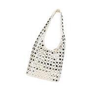 Limtula Lightweight and Practical PU Shoulder Bag with Studs Detailing Fashion Bucket Bags Underarm Handbag for Daily Use Practical Fashion Purse