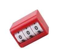Limtula Lightweight Game Counter for Chess Classroom, Red THREE DIGITS