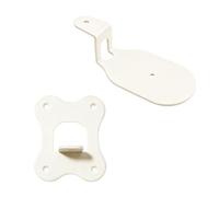 Limtula Loudspeaker Wall Mount Bracket, Metal Adjustable, Of f white
