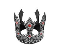 Limtula Luxurious King Crowns Cosplay Headpiece for Parties and Weddings Adjustable Size Props Crownpiece Roleplay Accessory Vintage King Crowns