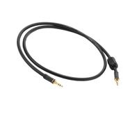 Limtula Male-to-Male 3.5mm Stereo Line 0.5m Ferrite Filter Black, C