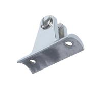 Limtula Marine Canopy Mount Hardware Stainless Steel Boat Hinge Bracket, Curved 57 X 20 Mm Base Plate for Deck Shade Frame and Bimini Top Setup