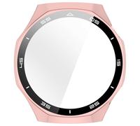 Limtula Materials Watch Case Housing Sleeve with Scale Design Clear Display Shell for 46MM Wearable Device Toughened Glass Screen Protector