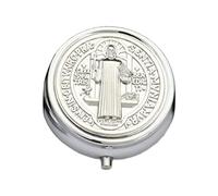 Limtula Metal Jewelry Box with Builts in Makeup Glass for Home Decorations and Religious Objects Storage Metal Jewelry Box with Glass