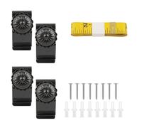Limtula Metal Tapestry Display Clamps Decorative Wall Hardware, A