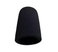 Limtula Mic Head Windscreen Replacement Cover 95 X 55 Mm Black Foam | Podcast Voice Use Live Streaming and Routine Microphone Replacement for Voice-Over Practice Creator Studio Use