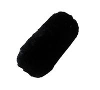 Limtula Microphone Windscreen 24CM Windproof Sweater Black Color For Microphones Furry Shield