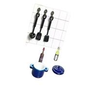 Limtula Miniature Kitchen Furnishings for Kids Dolls House, A