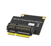 Limtula Miniature PCIE Adapter Card for XD05, Right Angled Sound Connectors Board for Small Form Factor Device Projects and Repairs Right Angled Sound Adapter Card