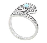 Limtula Minimalist Moonstone Adjustable Rings Modern Jewelry With Smooth Fronts Individualized Lover Alloy Jewelry