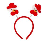 Limtula Mistletoe Headband for Christmas Antlers Headwear Hair Hoop for Halloween Christmas Headpiece Party Supplies