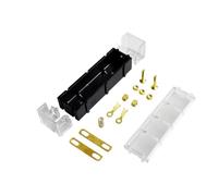 Limtula Modular Battery Holder Case / 21700, 1 set 21700 with cov | Single Cell ABS Body Screw Terminals for Pack Building Repair Workshop Maker Tasks