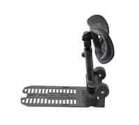 Limtula Motorcycle Backrest Multipurpose Driver Passenger Backrest with Folding Luggage Rack for Multiple Vehicle Models Retractable Lumbar