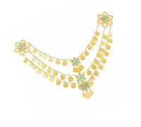 Limtula Multi Layer Alloy Coin Tassels Shoulder Chain Necklace Shoulder Accessory for Fashion Forward Women Seek Unique Styles Tassels Coin Necklace