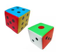 Limtula Multicolor Foam Game Cube for Family Play Time, S