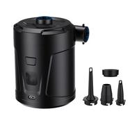 Limtula Multifunction Air Pumps with 4 Attachments Fast Charging Technology for Home Storage Bags Pool Floats Travel Accessory Light Weight Outdoor Inflator Tool