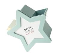 Limtula Multifunctional Desk Organizers With Calendar Star Shaped Pencil Holder Space Saving Tabletop Pen Organizers For Office Desktop Storage Box