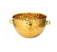 Limtula Multipurpose Ice Buckets for Wine Chilling Table Centerpieces Rustproof Hammered Beverage Tub for Camping Picnics Rustproof Drink Chiller