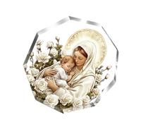Limtula Nativity Scene Ornament Nativity Scene Desktop Decorations Acrylic the Birth of Jesuses Decors Christians Religious Gift Christmas Ornament