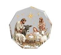 Limtula Nativity Scene Ornament Nativity Scene Desktop Decorations Acrylic the Birth of Jesuses Decors Christians Religious Gift Christmas Ornament