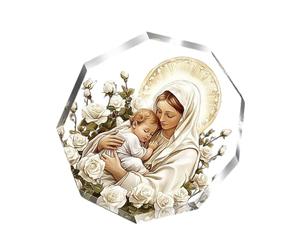 Limtula Nativity Scene Ornament Nativity Scene Desktop Decorations Acrylic the Birth of Jesuses Decors Christians Religious Gift Christmas Ornament