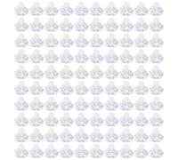 Limtula Of 100 Comfortable Clear Silicone Earring Practical Earrings Stoppers Comfortable Locking Earring Backs Secure Backs for Studs