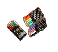 Limtula Of Assorted Color Glitters Gel Pen Acrylic Paint Markers with Smooth Inks Ideal for Artistic Drawing and Doodling Acrylic Paint Markers Pack of Glitters Art Drawing Pen Sparkles