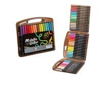 Limtula Of Assorted Color Glitters Gel Pen Acrylic Paint Markers with Smooth Inks Ideal for Artistic Drawing and Doodling Acrylic Paint Markers Pack of Glitters Art Drawing Pen Sparkles