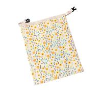 Limtula Outer Bread Storage Bag with Wax-Lined Lining, Clip Strap Pouch for Kitchen Pastry Organization Bread Storage Bag Kitchen Pouch Cotton Wax Lined Pastry Keeper Loaf Holder Clip Strap