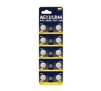 Limtula Pack Of 10/20 LR44 Button Cell Battery Coin Cell Battery For Watches Remote Key Long Terms Use Stable Voltages Output LR44 Batteries