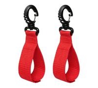 Limtula Paddle Retention Clip Set for Kayaks Canoes | Nylon Webbing Loop Hook, 2-Pack Storage Aid Utility