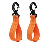 Limtula Paddle Retention Clip Set for Kayaks Canoes | Nylon Webbing Loop Hook, 2-Pack Storage Aid Utility