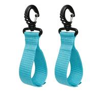 Limtula Paddle Retention Clip Set for Kayaks Canoes | Nylon Webbing Loop Hook, 2-Pack Storage Aid Utility