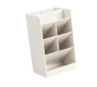 Limtula Pen Holder Container Desktop Ornament Pencil Storage Shelf Desk Pencil Brush Holder Office Home Desk Organizers Space Saving Pen Stand
