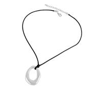 Limtula Pendant Necklace Irregular Shaped Pendant Necklace CCB | Geometric Neck Jewelry, Irregular Shaped Jewelry, Fashion Party for Girls, Daily Wear, Rope Necklace
