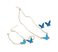 Limtula Pendant Necklace Rings Earrings Set for Fashion Forward Women Looking to Enhances Their Outfits Strudy Glossy Jewelry