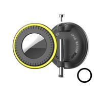 Limtula Pet Locator Mount for Finder Device for Dogs Cats, Yellow | Secure Collar Holder, Waterproof Hard Shell, Metal Pin Design