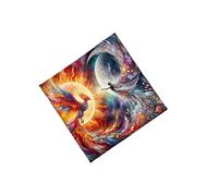 Limtula Phoenixes Goddesses Pattern Astrology Tablecloth Tarots Divinations Altars Cloth Divinations Board Game Accessory Phoenixes Pattern Tarots Card Spiritual Deckcloth