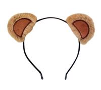 Limtula Photo Booth Bear Ear Headband Plush Costume | Stage Dressing and Playful Outfit Finishing