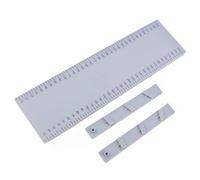 Limtula Plastomer Inclined Plane with Ruler for Physics Experiments Stable Twin Leg Teaching Aid Friction Experiment Accessory