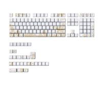 Limtula Platinums Embroidery PBT Original Height Keycaps 146/136 Keys Shine Through Backlit keycapst for Mechanical Keyboard MX